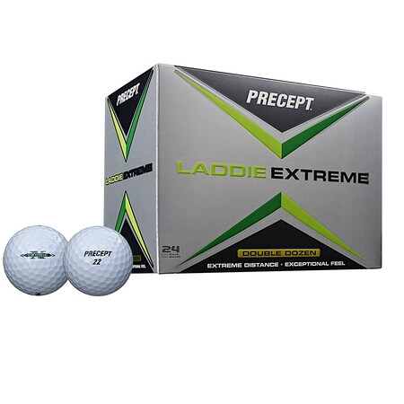 Bridgestone 2017 Precept Laddie Extreme - Double Dozen White PLXD4G